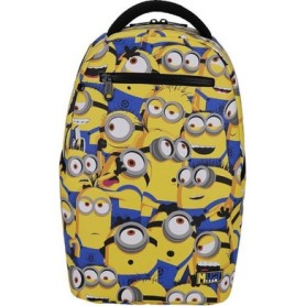 Must Minions Σχολική Τσάντα Πλάτης Δημοτικού Κίτρινη