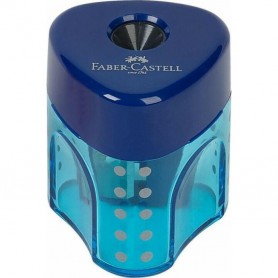 Faber-Castell Mini Auto Πλαστική Ξύστρα Βαρελάκι (Διάφορα... 2