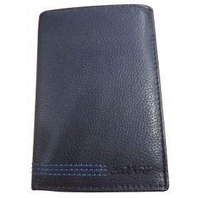 Lavor 1-3821 Δερμάτινο Ανδρικό Πορτοφόλι με RFID dark blue